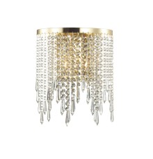 5028/2W MODERN ODL23 431 золотой/прозрачный металл/хрусталь Бра E14 2*40W CHOKKA