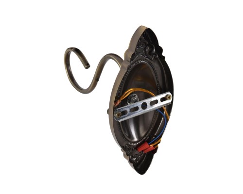 8346/1W CLASSI бронза/прозрачный, металл/хрусталь Бра E14 1*40W 220V LUINA