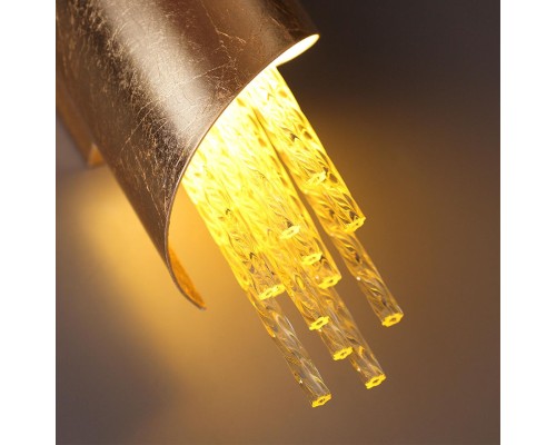 Накладной светодиодный светильник Odeon Light 3901/5W Monica золотистый/янтарный LED 5 Вт 4000K