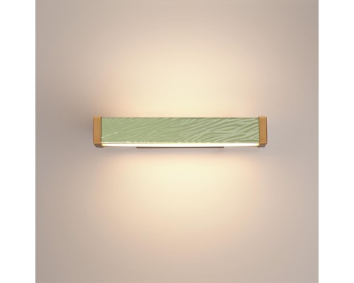 5450/10WLA L-VISION ODL_EX26 015 зеленый/античная бронза/металл/керамика/акрил Настенный светильник LED 10W 2000К/3000K/4000K RIVIERA
