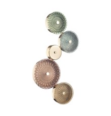 5412/26WL L-VISION ODL_EX23 9 золотой/разноцветный металл/стекло Бра LED 26W 4000K CARAMELLA