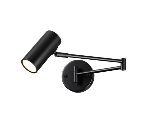 4376/1W HIGHTECH ODL23 173 черный Настенный светильник IP20 LED E14 9W RAZIO