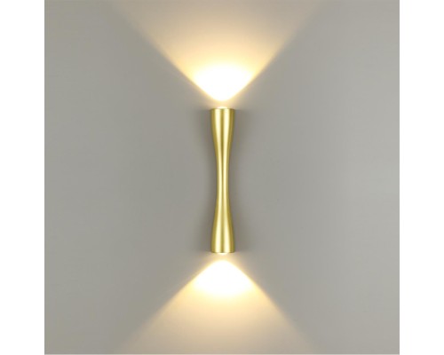 4292/10WL HIGHTECH ODL22 159 золотистый/металл Настенный светильник IP20 LED 10W 536Лм 3000K ANIKA