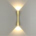 4292/10WL HIGHTECH ODL22 159 золотистый/металл Настенный светильник IP20 LED 10W 536Лм 3000K ANIKA