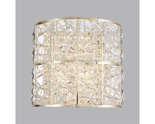 5071/32WL HALL ODL24 493 золото/прозрачный/металл/хрусталь/стекло Бра LED 15W 3700K VERSION