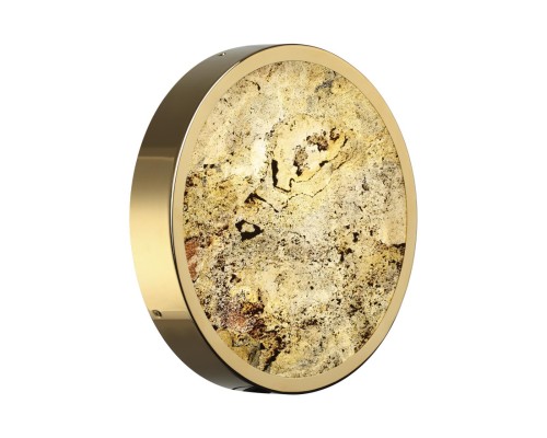 5079/24L L-VISION ODL24 зол./серо-беж./металл/натур.камень/акрил Настен.-потолочн. cветил.  с переключ.цветов.темпер. LED 24W 3000К/4000K/6000K BERGI