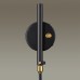 4830/1W WALLI ODL21 503 черный/золотой Настенный светильник E27 1*40W KERBI