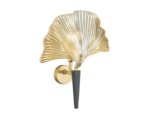 4870/1W HALL ODL_EX22 149 золотой/чёрный/стекло Бра E14 1*40W VENTAGLIO