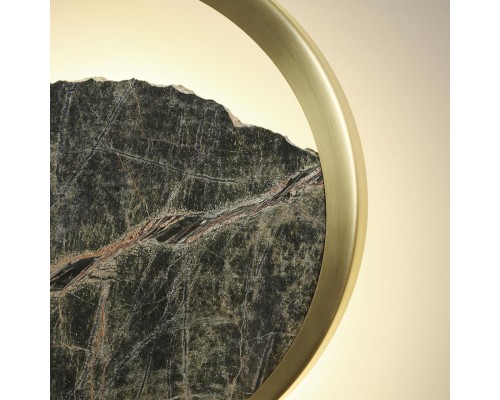 7068/9WL ECODESIGN ODL26 Настенный светильник  темно-зеленый/мрамор/металл IP20 LED 9W 240Лм 3000K 220-240V VALLEY