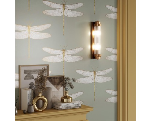 4821/2W WALLI ODL21 505 бронзовый/прозрачный Настенный светильник E14 2*40W LORDI