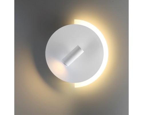 5687/8WL LEDIO LN23 000 белый Бра LED 8W 3000K 480Лм 220V LIBRA