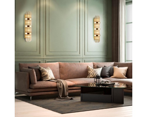 4854/4W HALL ODL_EX21 золото/стекло Настенный светильник E14 4*40W  высота 890см EMPIRE