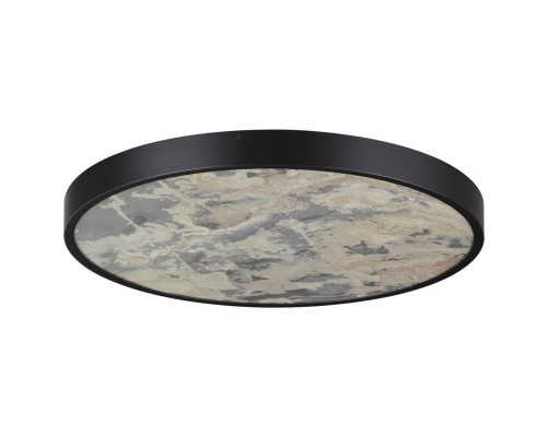 5064/50L L-VISION ODL24 черн./серо-беж./металл/натур.камень/акрил Настен.-потолочн. cветил.  с переключ.цветов.темпер. LED 50W 3000К/4000K/6000K BERGI