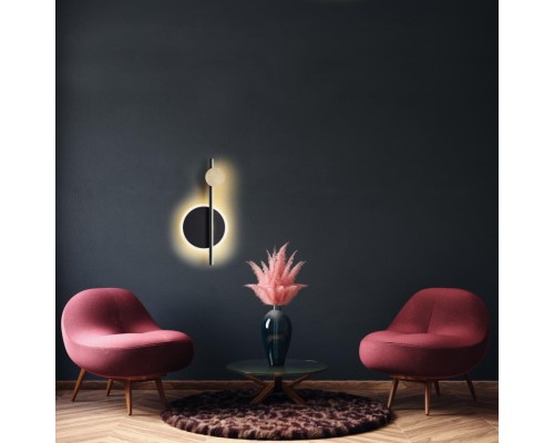 5608/17WL LEDIO LN23 017 черный, бронза Настенный светильник LED 17W 3000К 847Лм 220V CHITA