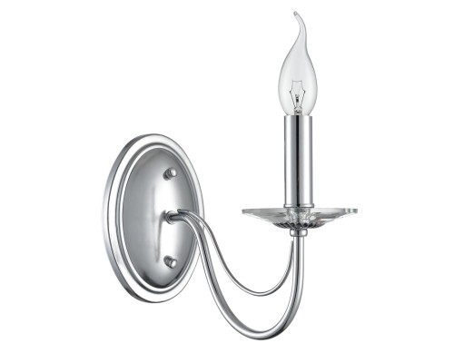 8034/1W CLASSI LN26 металл/стекло, хром/прозрачный Бра E14 1*40W 220V INCANTO