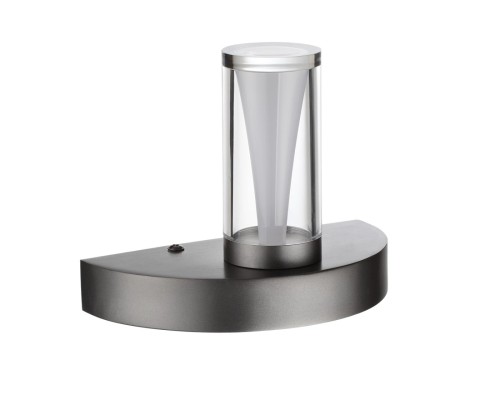 7143/5WL HIGHTECH ODL26 513 светильник темный никель/акрилл/металл IP20 LED 5W 402Лм 3000K 180° 220V DEFANCE