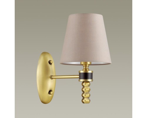 Бра Lumion 4429/1W Montana античная латунь, бежевый E14 1*40 Вт