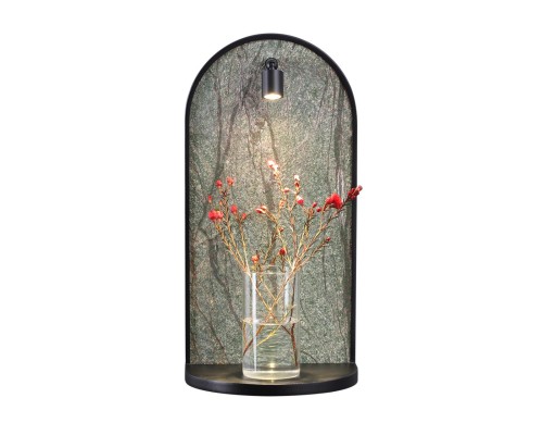 7176/3WL HIGHTECH ODL26 Настенный светильник  темно-зеленый/черный/мрамор/металл IP20 LED 3W 250Лм 3000K 220-240V GIARDINO