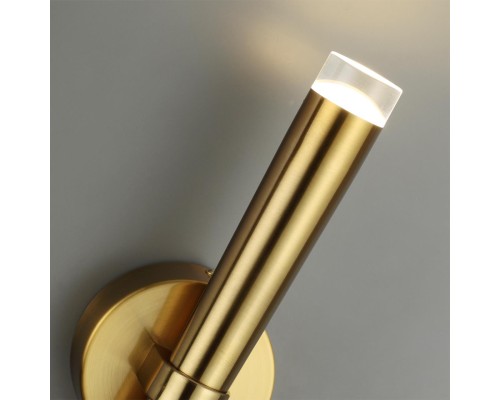 4352/5WL MIDCENT ODL23 223 античная бронза/металл Настенный св-к IP20 LED 5W 602Лм 3000K FRIDA