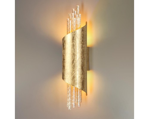 Накладной светодиодный светильник Odeon Light 3901/5W Monica золотистый/янтарный LED 5 Вт 4000K