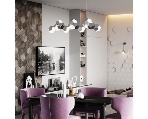 4304/7WL HIGHTECH ODL22 165 хром Настенный светильник IP20 LED 7W 420Лм IP20 4000K BINGO