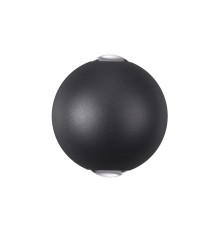 3904/6WB HIGHTECH ODL20 118 черный/металл Настенный светильник LED 3500K 6W 220V IP65 PALLA