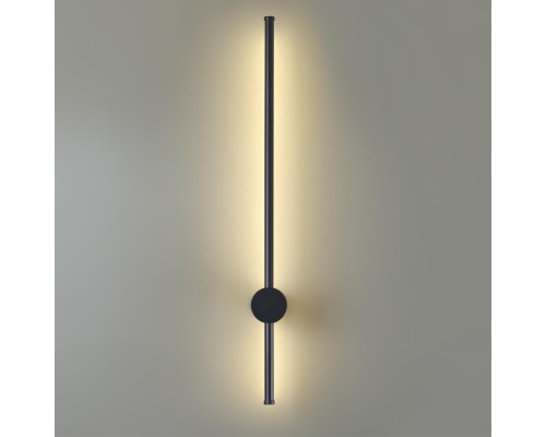 5677/8WL LEDIO LN23 061 чёрный Настенный светильник LED 8W 3000K 550Лм 220V BRAM