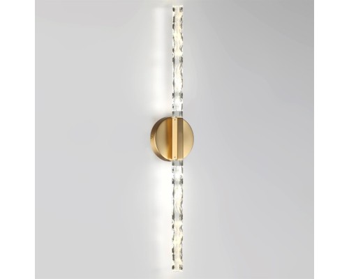 6679/6WL L-VISION ODL24 149 Настенный светильник античная бронза/металл/хрусталь IP20 LED 6W 360Лм 4000K ALETTA