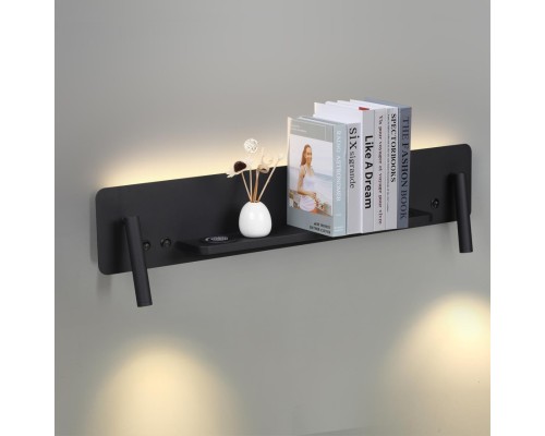 5683/17WL LEDIO LN23 057 чёрный Настенный светильник LED 17W 3000K 950Лм 220V COSI