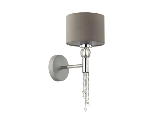 Бра Lumion 4515/1W хром, серый E27 60W 220V SANTIAGO