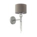 Бра Lumion 4515/1W хром, серый E27 60W 220V SANTIAGO