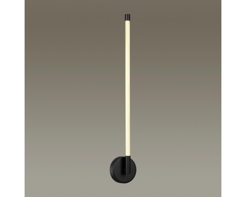 4393/14WL HIGHTECH ODL23 105 черный/металл/акрил Настенный св-к IP20 LED 14W 420Лм 3000K ANTA