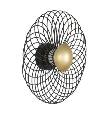 8379/8WL LEDIO черный, металл/акрил Бра LED 8W 3000K 220V CAMOMILE