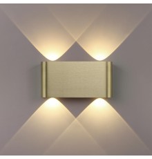 7107/4WL HIGHTECH ODL26 Настенный светильник бронза/металл IP20 LED 4W 3000K 220V MAGNUM