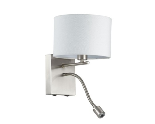 Бра с подсветкой Lumion 3745/1A Nikki никель E14*LED 43 Вт