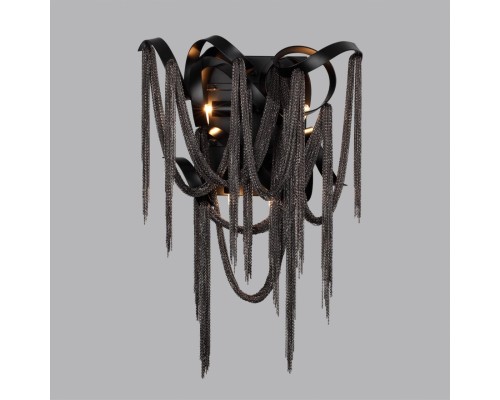 5067/4W HALL ODL24 395 черный/металл/металл Бра G9 4*40W CHAINY