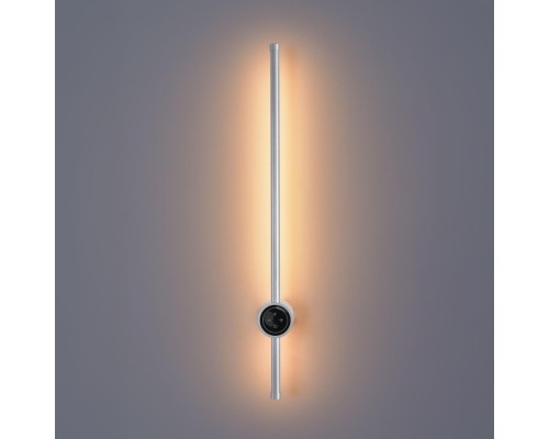 8310/12WL LEDIO серебро, металл/силикон Настенный светильник с диммером LED 12W 3000/4000/7000K 220V BRAM