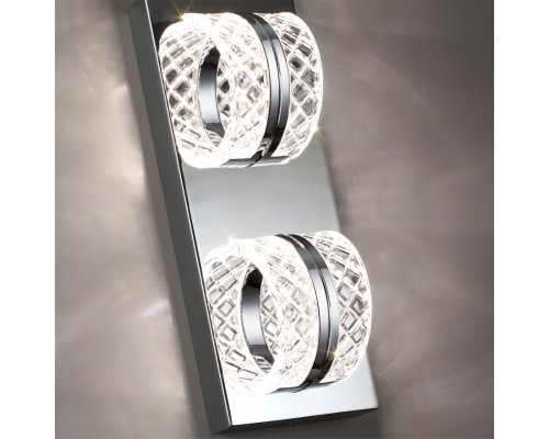 5029/8WL L-VISION ODL24 451 хром/металл/акрил Бра LED 8W 4000K 415лм MIRAGE