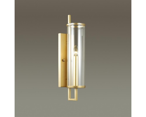 Бра Odeon Light 4655/1W Rena золотой/прозрачный E14 60 Вт