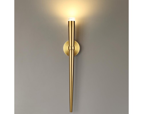 4352/5WL MIDCENT ODL23 223 античная бронза/металл Настенный св-к IP20 LED 5W 602Лм 3000K FRIDA