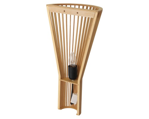 8384/1W ECO LN26 323 бежевый металл/дерево Бра E27 60W 220V GERDA