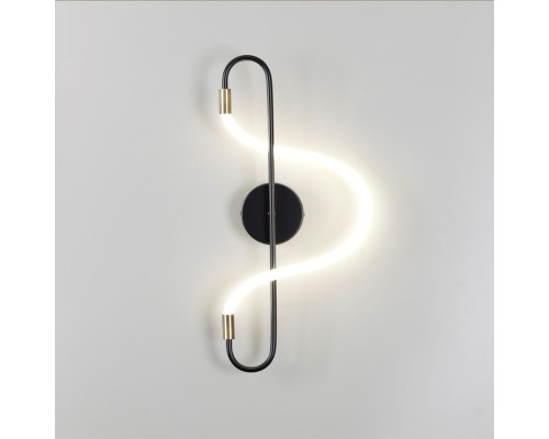 4303/12WL HIGHTECH ODL22 127 черный/античная бронза Настенный светильник IP20 LED 12W 720Лм 4000K KEYS