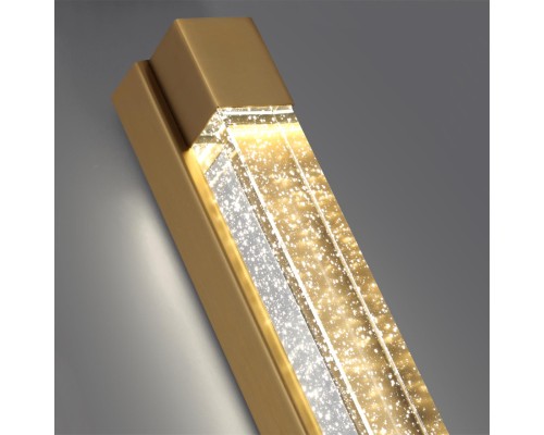 6681/12WL HIGHTECH ODL24 149 Настенный светильник антич бронза/металл/хрусталь IP20 LED 12W 600Лм 4000K MIRADA