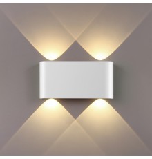 7192/4WL HIGHTECH ODL27 Настенный светильник белый/металл IP20 LED 4W 3000K 220V MAGNUM