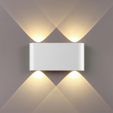 7192/4WL HIGHTECH ODL27 Настенный светильник белый/металл IP20 LED 4W 3000K 220V MAGNUM