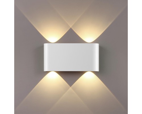 7192/4WL HIGHTECH ODL27 Настенный светильник белый/металл IP20 LED 4W 3000K 220V MAGNUM