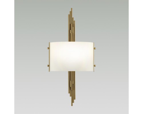 5415/2WA MODERN ODL_EX23 39 бронзовый/белый матовый/металл/стекло Бра E27 2*40W MARGARET