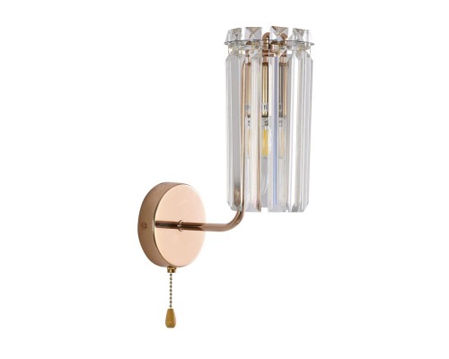 8347/1W CLASSI золото/прозрачный, металл/хрусталь Бра E14 1*40W 220V FAVLA