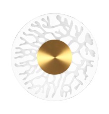 6627/9WL MIDCENT ODL24 151 античная бронза/металл/акрил Настенный светильник IP20 LED 9W 3000K 220V SOLARIS