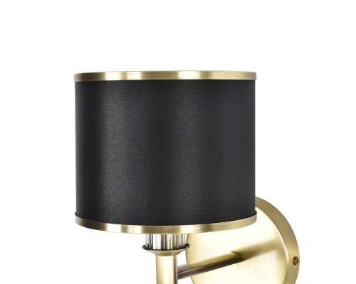 8406/1W MODERNI LN26 000 античная бронза/черный металл/текстиль Бра Е14 40W 220V DEMETRA